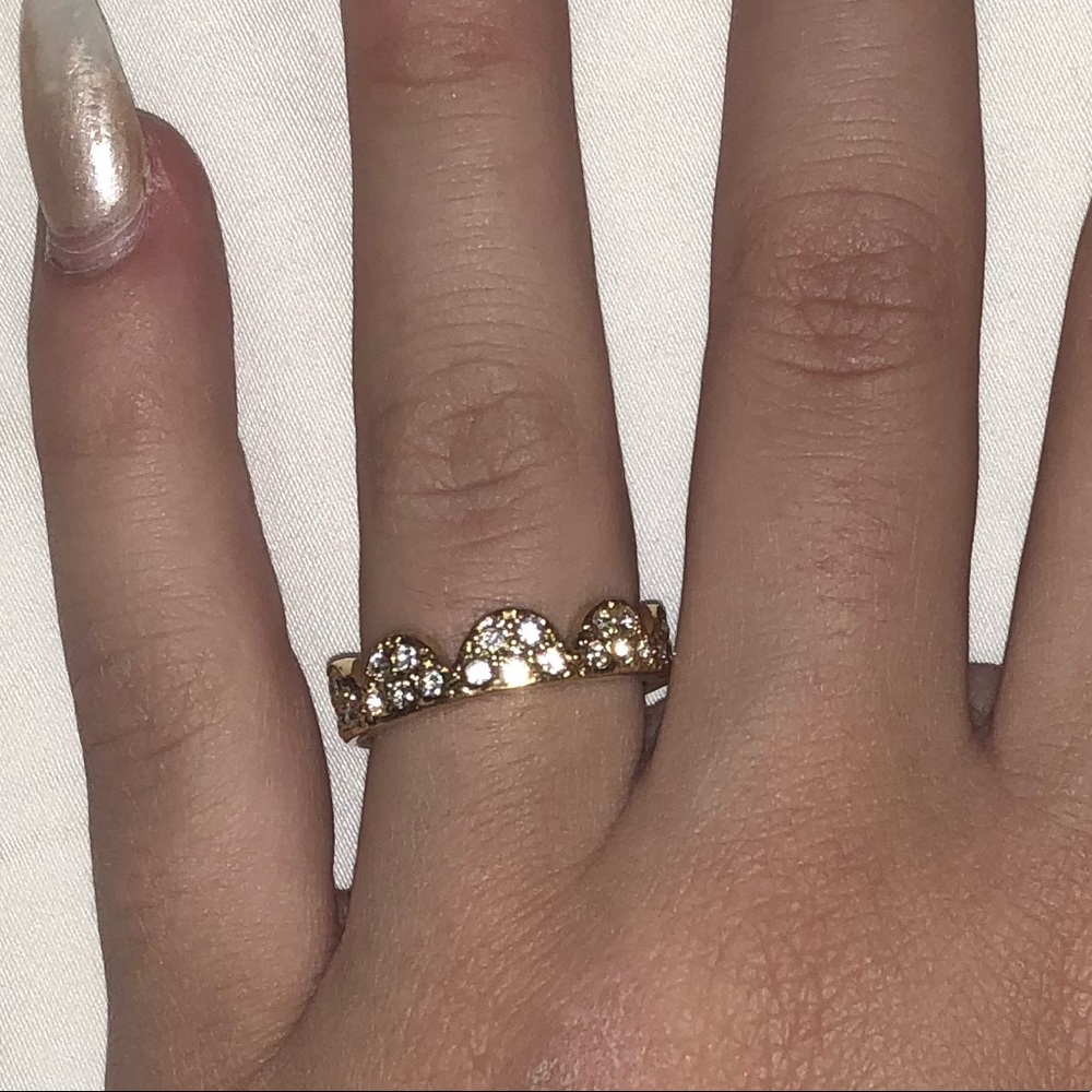 Authentic Kate Spade Scalloped Ring